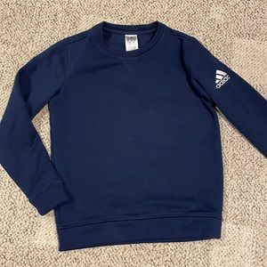 Adidas boys crew neck sweatshirt